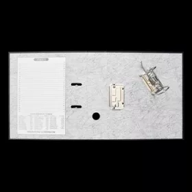 Iratrendező A4, 7,5cm,lapraszerelt, Bluering® Smart fekete