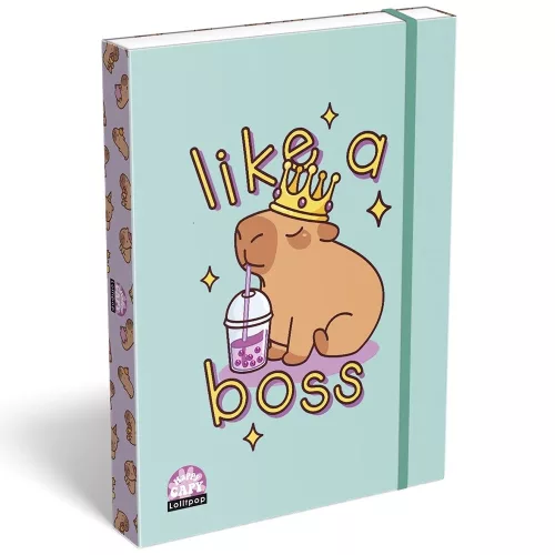 Füzetbox A/4 Lollipop CAPYBARA