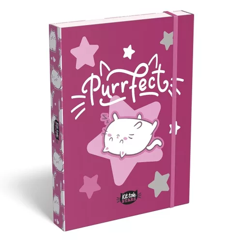Füzetbox A5 KitTok PURRFECT