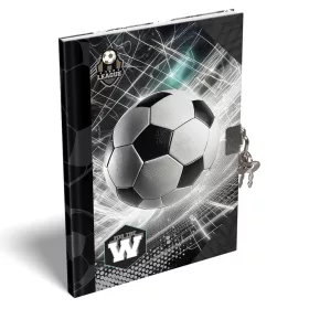 Emlékkönyv keményfedeles lakattal A5 Top League FTW