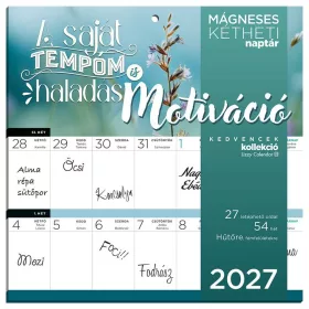 LIZZYCALENDAR HŰTŐMÁGNES NAPTÁR 2 HETI MOTIVÁCIÓ