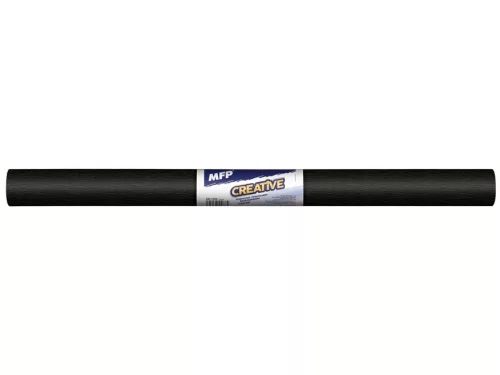Krepp papír 50x200cm fekete