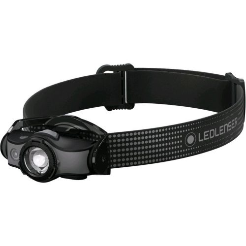 LEDLENSER MH5 outdoor tölthető LED fejlámpa 400lm/180m 1x14500 Li-ion, fekete/sz