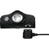 LEDLENSER MH5 outdoor tölthető LED fejlámpa 400lm/180m 1x14500 Li-ion, fekete/sz