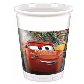 Disney Cars, Disney Verdák műanyag pohár 8 db-os 200 ml