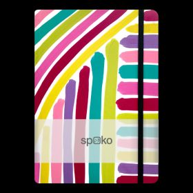   Jegyzetfüzet Spoko Kreatív IV (rózsaszín ecset), A5, 75 g, 96 lapos,