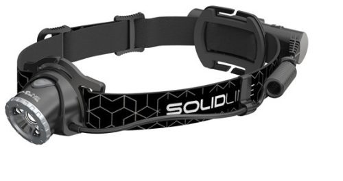 SOLIDLINE SH6R TÖLTHETŐ FEJLÁMPA 600/250/30LM 18650 FÓKUSZ BLISZTER