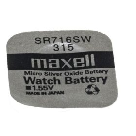 Maxell SR716SW (314) 1,55V ezüst-oxid gombelem 1db