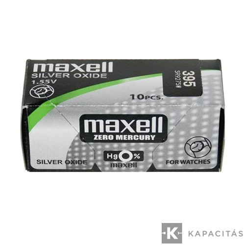 Maxell SR927SW 1,55V ezüst-oxid gombelem 1db