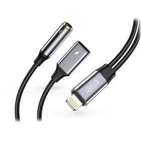TECH-PROTECT LIGHTNING - 3,5 MM JACK + LIGHTNING ADAPTER